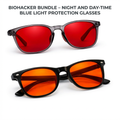 Lumiq™ BioHacker Bundle Night Time + Day Time Blue Light Protection Glasses