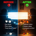 Lumiq™ Red Transparent  Blue Light Protection Glasses